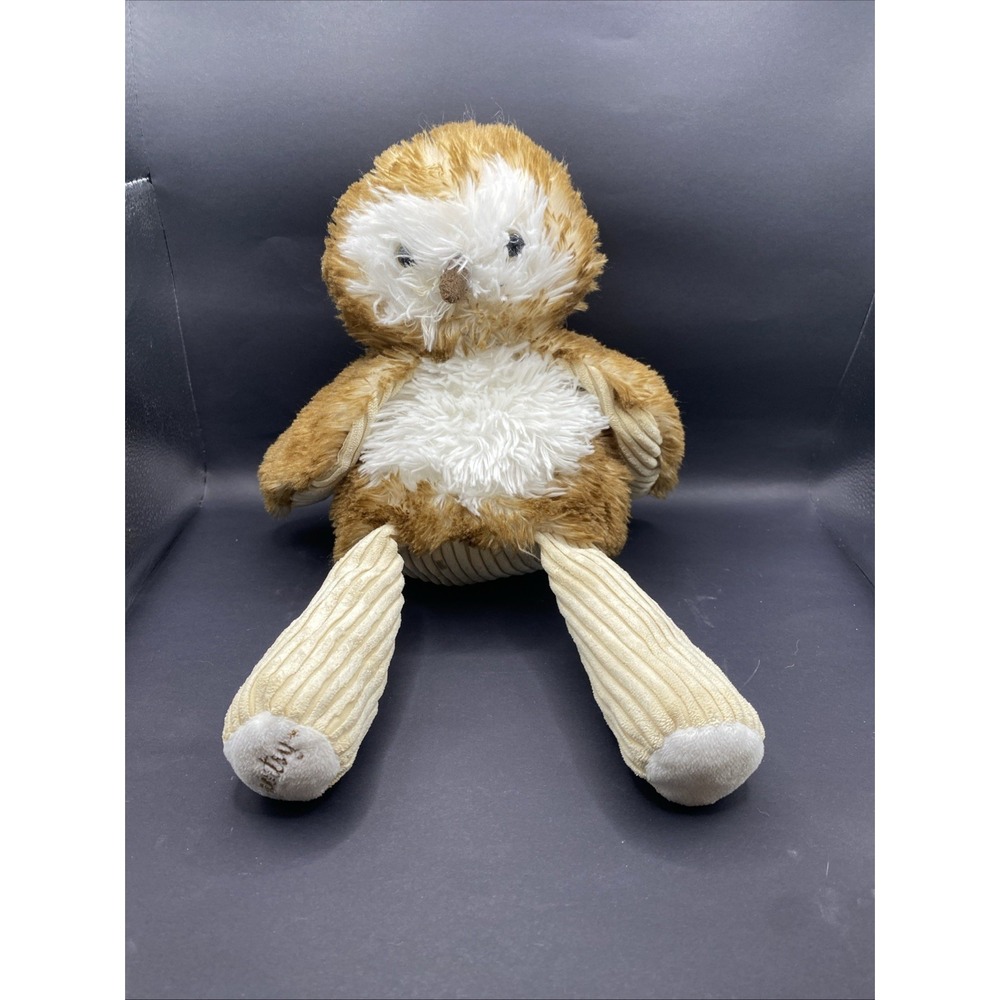 Scentsy Buddy Oakley the Owl Brown White Fluffy